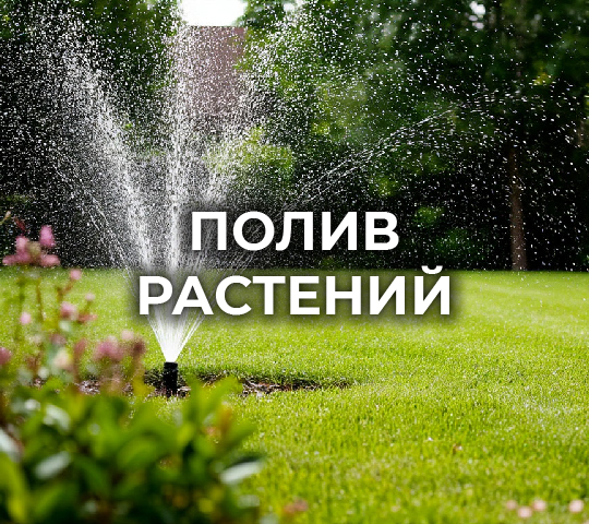 ПОЛИВ РАСТЕНИЙ