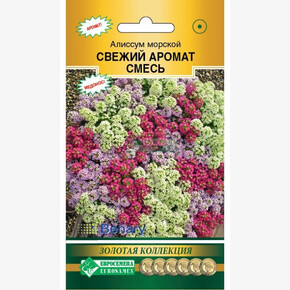 Алиссум СВЕЖИЙ АРОМАТ смесь 10 драже/ Евросемена
