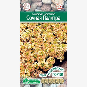 Алиссум СОЧНАЯ ПАЛИТРА морской 0,05 гр/ Евросемена