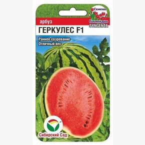 Арбуз Геркулес F1 3шт Сиб Сад