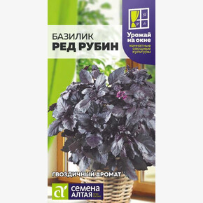 Базилик Ред Рубин/ Семена Алтая 0,3 гр.!