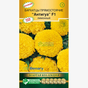 Бархатцы АНТИГУА лимонный 10 шт/ Евросемена