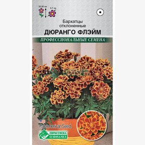 Бархатцы ДЮРАНГО ФЛЭЙМ 10 шт/ Евросемена