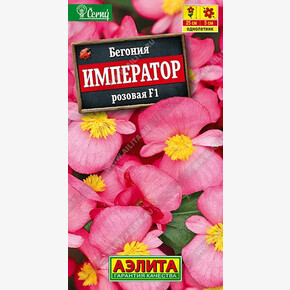 Бегония Император розовая вечно 10шт / Аэлита