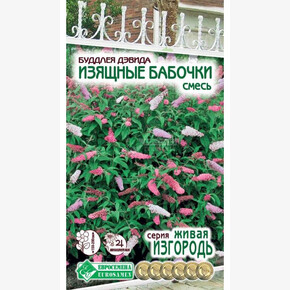Буддлея ИЗЯЩНЫЕ БАБОЧКИ смесь (8 шт)/ Евросемена