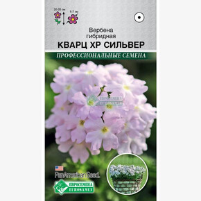 Вербена КВАРЦ ХР Сильвер гибридная 5 шт/ Евросемена