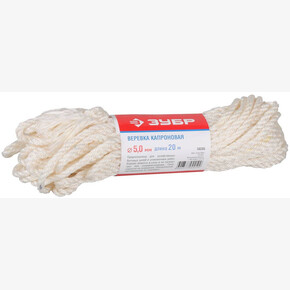 Веревка капроновая ЗУБР 50205 СУПЕР-АКЦИЯ