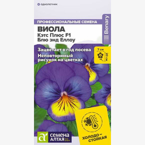 Виола Кэтс Плюс F1 Блю энд Еллоу/Сем Алт/цп 4 шт. НОВИНКА