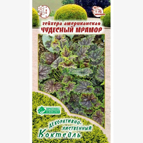 Гейхера ЧУДЕСНЫЙ МРАМОР 7 шт/ Евросемена