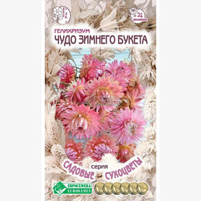 Гелихризум ЧУДО ЗИМНЕГО БУКЕТА 0,1 гр/ Евросемена