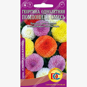 Георгина Помпонная смесь /0,1 гр Дем Сиб/