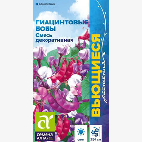 Гиацинтовые бобы Смесь декоративная/ Семена Алтая 1 гр.