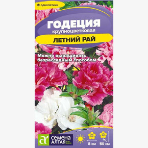 Годеция Летний Рай/Семена Алтая/цп 0,05 гр. (2028 / 32096)