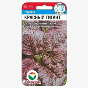 Горчица Красный гигант 0,5гр/ Сибсад