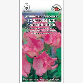 Душистый горошек Роял Фэмели Салмон Пинк /Сотка/ 0,5 г /*600