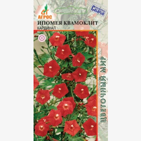 Ипомея квамоклит Кардинал 10шт*, Польша, одн./ Агрос