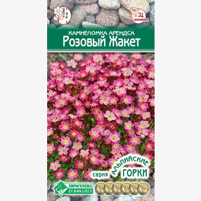 Камнеломка РОЗОВЫЙ ЖАКЕТ 0,02 гр/ Евросемена