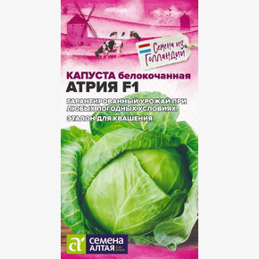 Капуста Атрия F1/Сем Алт/цп 10 шт. Seminis Голландские Семена