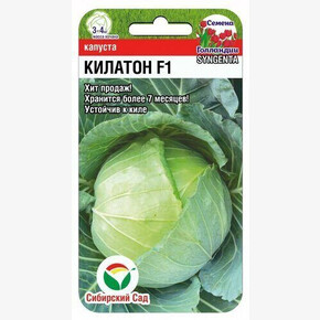 Капуста Килатон F1 10шт Сиб Сад