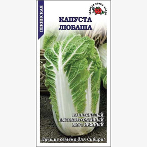 Капуста Любаша /Сотка/ 0,3г/ раннесп. 1,7-2,1кг/*1200