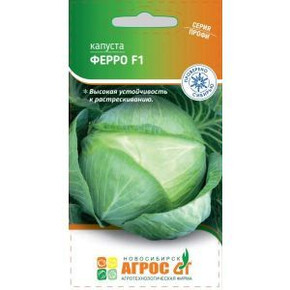 Капуста Ферро F1 15шт* Seminis, Чили, / Агрос