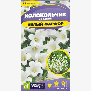 Колокольчик Белый Фарфор/Сем Алт/цп 0,1 гр. двулетник