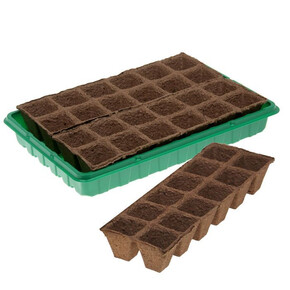 Комплект для рассады с торф. горш. 50*50+ лоток/ Экоторф АКЦИЯ