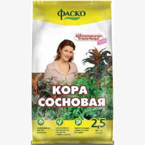 Кора сосновая Цветочное Счастье 2,5л/ Фаско АКЦИЯ