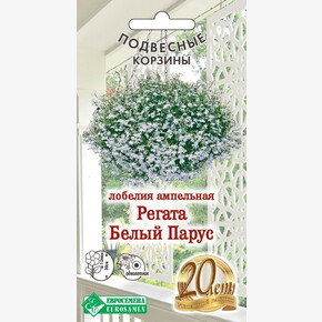 Лобелия Регата Белый Парус/ Евросемена