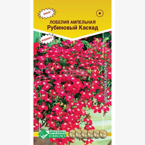 Лобелия Рубиновый каскад/ Евросемена