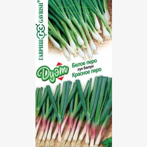 Лук Дуэт Белое перо+Красное перо На зелень /Гавриш/