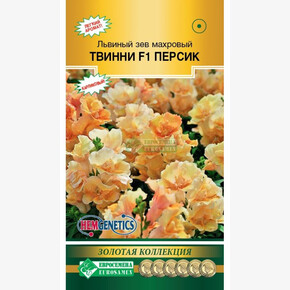 Львиный зев Твинни персик/ Евросемена