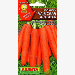 Морковь Нантская Красная/ Аэлита
