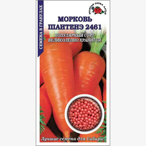 Морковь Шантанэ 2461 гранулы/ Сотка