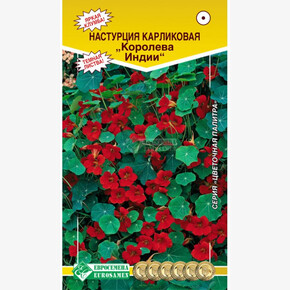 Настурция КОРОЛЕВА ИНДИИ (1гр)/ Евросемена