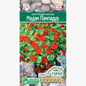 Настурция МАДАМ ПАМПАДУР малая 1 гр/ Евросемена