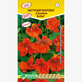 Настурция САЛМОН БЭБИ махровая 1гр