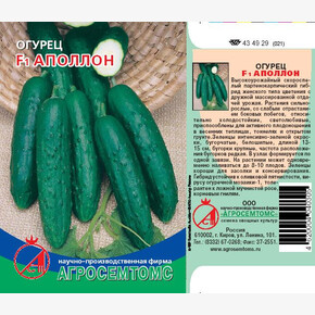 Огурец Аполлон 10шт/ Агросемтомс