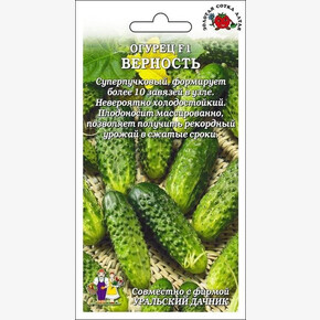 Огурец Верность F1 /Сотка+УД/ 5шт/ 8-10см