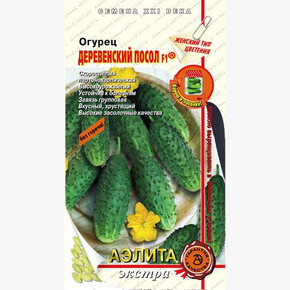 Огурец Деревенский посол 10шт/ Аэлита Экстра