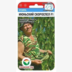 Огурец ИЮНЬСКИЙ СКОРОСПЕЛ 7шт/ Сибсад