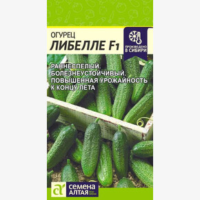 Огурец Либелла/ Семена Алтая 0,3 гр.