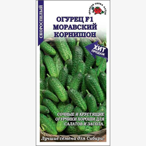 Огурец Моравский корнишон /Сотка/ 10 шт