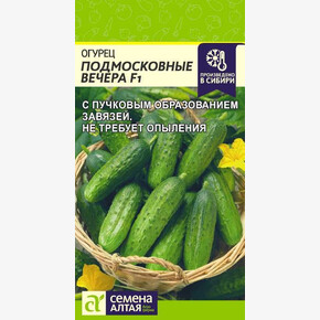 Огурец Подмосковные Вечера/ Семена Алтая 5 шт.
