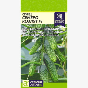 Огурец Семеро Козлят /Семена Алтая/цп 5 шт.