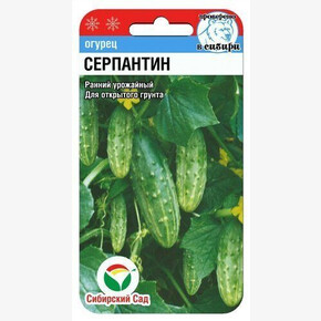 Огурец Серпантин 10шт Сиб сад