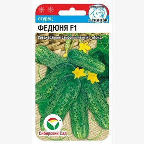 Огурец Федюня F1 7шт Сиб сад