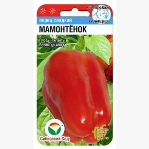 Перец МАМОНТЕНОК 15шт Сиб сад