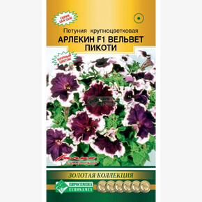 Петуния Арлекин Вельвет Пикоти/ Евросемена