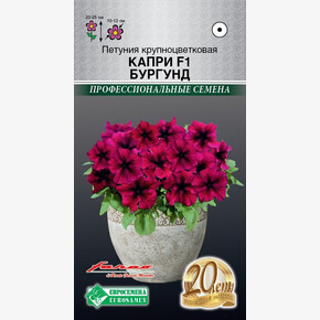 Петуния Капри Бургунд 5 драже/ Евросемена